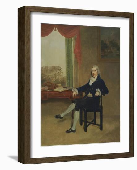 Thomas Graham (1748-1843) Baron Lynedoch of Balgowan, C.1790-Thomas Hickey-Framed Giclee Print