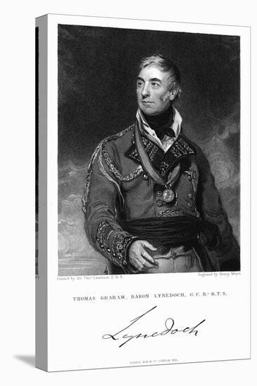 Thomas Graham, Baron Lynedoch (1748-184), British Soldier, 1831-Henry Meyer-Stretched Canvas