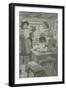 Thomas Guy Begins Life in a Bookshop-Arthur A. Dixon-Framed Giclee Print