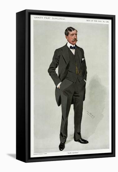 Thomas H. A. E. Cochrane, Vanity Fair-Leslie Ward-Framed Stretched Canvas