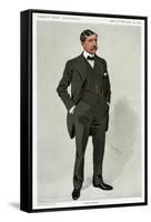 Thomas H. A. E. Cochrane, Vanity Fair-Leslie Ward-Framed Stretched Canvas