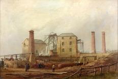 Bottom of the Shaft, Walbottle Colliery-Thomas H. Hair-Stretched Canvas