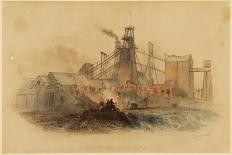 Bottom of the Shaft, Walbottle Colliery-Thomas H. Hair-Framed Giclee Print