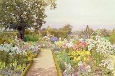 The Lily Border at Great Tangley Manor, Surrey-Thomas H. Hunn-Laminated Giclee Print