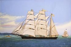 The Yacht Llewellyn. Willis. Silk, Velvet and-Thomas H. Willis-Giclee Print