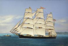 The Brig Harry Smith of Bangor. Willis. Silk, Velvet and-Thomas H. Willis-Giclee Print