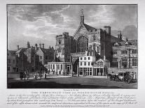 North-West View of Westminster Hall, London, 1808-Thomas Hall-Giclee Print