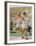 Thomas Hampson (Great Britain) Wins the Men's 800 Metres-null-Framed Photographic Print