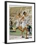 Thomas Hampson (Great Britain) Wins the Men's 800 Metres-null-Framed Photographic Print