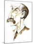 Thomas Hardy - caricature of English novelist and poet, 1840-1928-Neale Osborne-Mounted Giclee Print