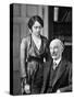 Thomas Hardy, English Poet, Novelist and Dramatist with His Second Wife, Florence, 1912-1928-null-Stretched Canvas