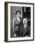 Thomas Hardy, English Poet, Novelist and Dramatist with His Second Wife, Florence, 1912-1928-null-Framed Giclee Print