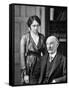 Thomas Hardy, English Poet, Novelist and Dramatist with His Second Wife, Florence, 1912-1928-null-Framed Stretched Canvas