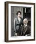 Thomas Hardy, English Poet, Novelist and Dramatist with His Second Wife, Florence, 1912-1928-null-Framed Giclee Print