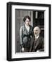 Thomas Hardy, English Poet, Novelist and Dramatist with His Second Wife, Florence, 1912-1928-null-Framed Giclee Print