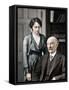 Thomas Hardy, English Poet, Novelist and Dramatist with His Second Wife, Florence, 1912-1928-null-Framed Stretched Canvas