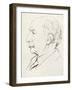 Thomas Hardy portrait English-William Rothenstein-Framed Giclee Print