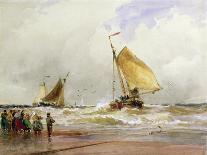 The Harbour, 1896-Thomas Hardy-Stretched Canvas