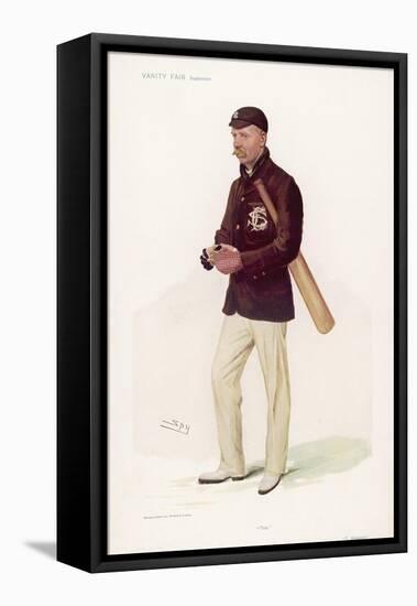 Thomas Hayward English Cricketer-Spy (Leslie M. Ward)-Framed Stretched Canvas