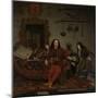 Thomas Hees with His Nephews-Michiel Van Musscher-Mounted Art Print