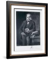 Thomas Henry Huxley, 1893-Leopold Flameng-Framed Giclee Print