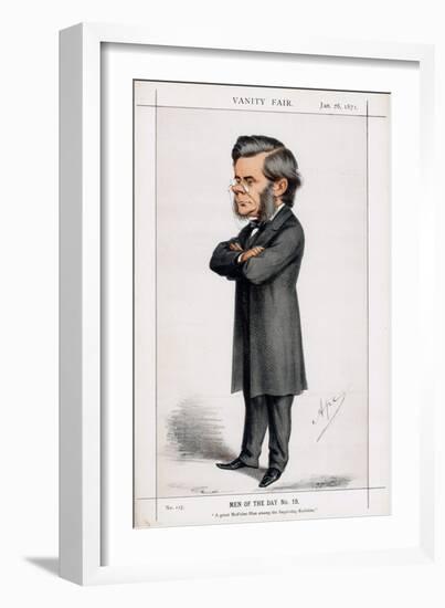 Thomas Henry Huxley, British Biologist, 1871-Carlo Pellegrini-Framed Giclee Print