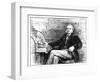 Thomas Henry Huxley, British Biologist, at His Desk, C1880-John Collier-Framed Giclee Print