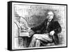 Thomas Henry Huxley, British Biologist, at His Desk, C1880-John Collier-Framed Stretched Canvas