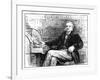 Thomas Henry Huxley, British Biologist, at His Desk, C1880-John Collier-Framed Giclee Print