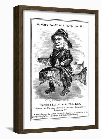 Thomas Henry Huxley, English Biologist, 1881-Edward Linley Sambourne-Framed Giclee Print