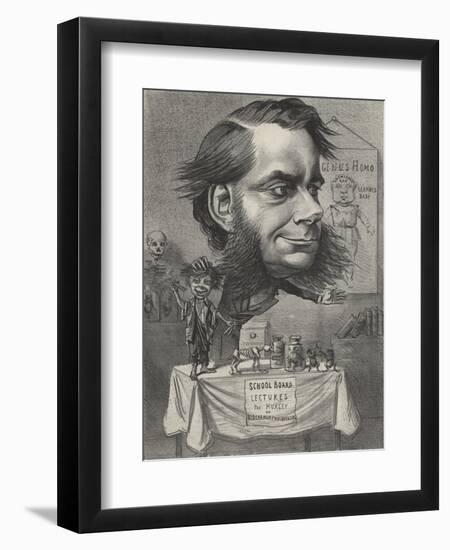 Thomas Henry Huxley, English Biologist-null-Framed Giclee Print