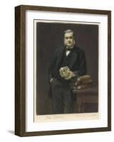 Thomas Henry Huxley Scientist-null-Framed Art Print