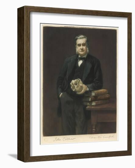 Thomas Henry Huxley Scientist-null-Framed Art Print