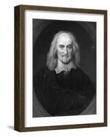 Thomas Hobbes, 17th Century English Philosopher-James Posselwhite-Framed Giclee Print