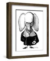 Thomas Hobbes, Caricature-Gary Gastrolab-Framed Photographic Print