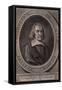 Thomas Hobbes, English philosopher, c1668 (1894)-William Faithorne-Framed Stretched Canvas
