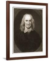 Thomas Hobbes Philosopher-Posselwhite-Framed Art Print