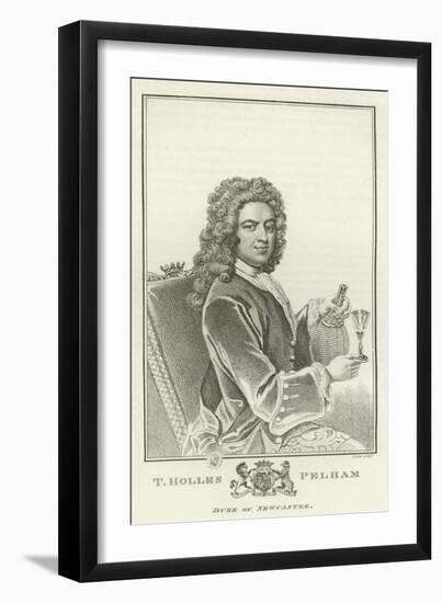 Thomas Holles Pelham, Duke of Newcastle-Godfrey Kneller-Framed Giclee Print