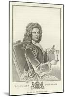 Thomas Holles Pelham, Duke of Newcastle-Godfrey Kneller-Mounted Giclee Print