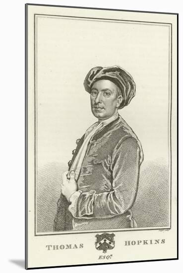 Thomas Hopkins, Esquire-Godfrey Kneller-Mounted Giclee Print