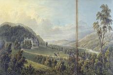 Panorama of Rheola (W/C on Card)-Thomas Hornor-Giclee Print