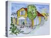 Thomas' house in Marseille, France-Richard Lawrence-Stretched Canvas