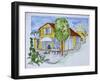 Thomas' house in Marseille, France-Richard Lawrence-Framed Premium Photographic Print