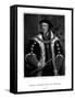 Thomas Howard, 3rd Duke of Norfolk, English Politician-C Picart-Framed Stretched Canvas