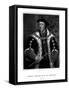 Thomas Howard, 3rd Duke of Norfolk, English Politician-C Picart-Framed Stretched Canvas