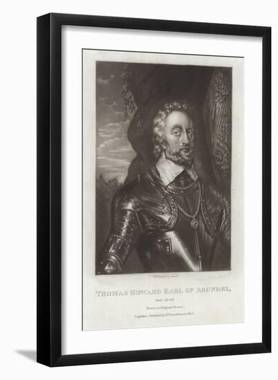 Thomas Howard Earl of Arundel-Sir Anthony Van Dyck-Framed Giclee Print
