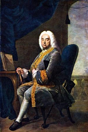 George Frideric Handel - portrait by Thomas Hudson