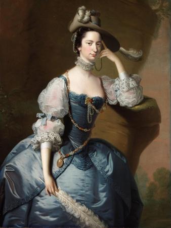Portrait of Margaret, Lady Oxenden, C. 1755