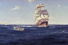 Off Valparaiso-Thomas J. Somerscales-Stretched Canvas