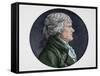 Thomas Jefferson (1743-1826). American Founding Father. President of the United State (1801-1809).-Tarker-Framed Stretched Canvas